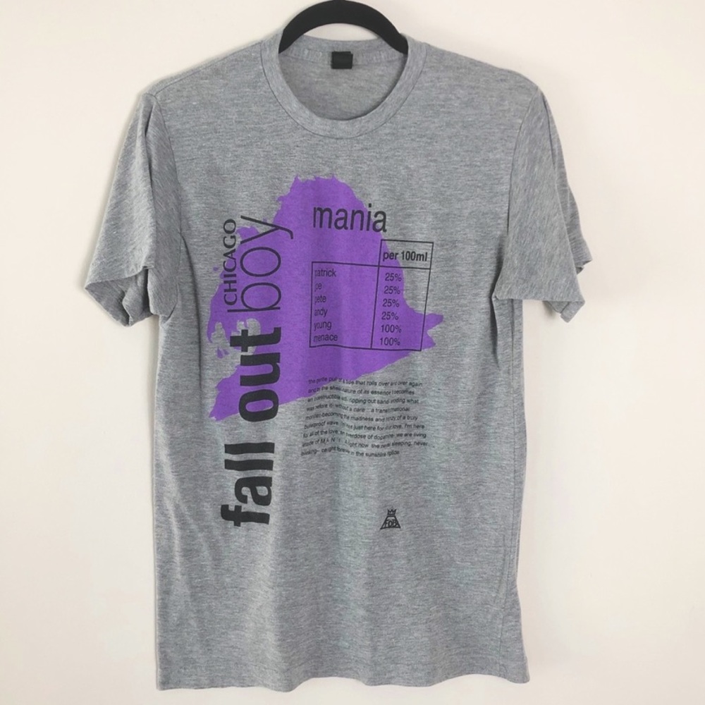 Fall Out Boy Mania 2017 Tour Shirt